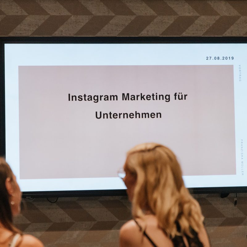 Vortrag Instagram Marketing für Unternehmen 1